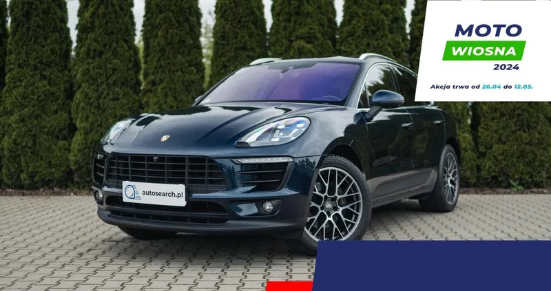 porsche macan mazowieckie Porsche Macan cena 159999 przebieg: 127366, rok produkcji 2017 z Wojkowice